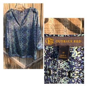 Outback Red medium Blouse